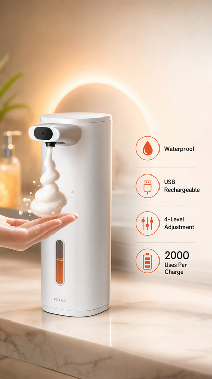 Touchless Automatic Foaming Soap Dispenser